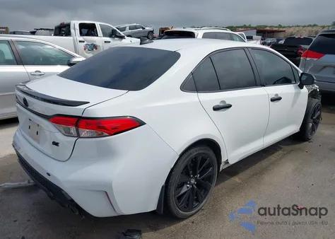 2021 Toyota Corolla Se Nightshade Edition из США, поврежденный, VIN 5YFS4MCE4MP073282